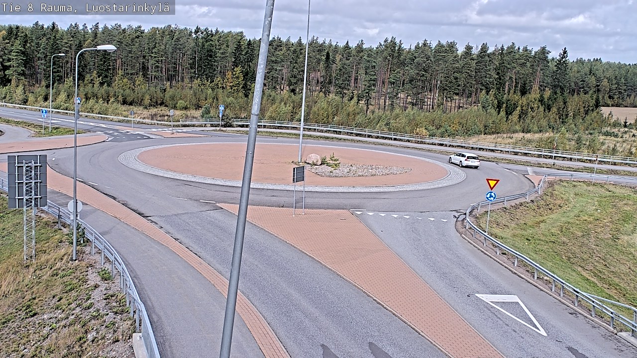 Kelikamerat Kuva Tie 8 Rauma, Luostarinkylä, Rauma, Satakunta