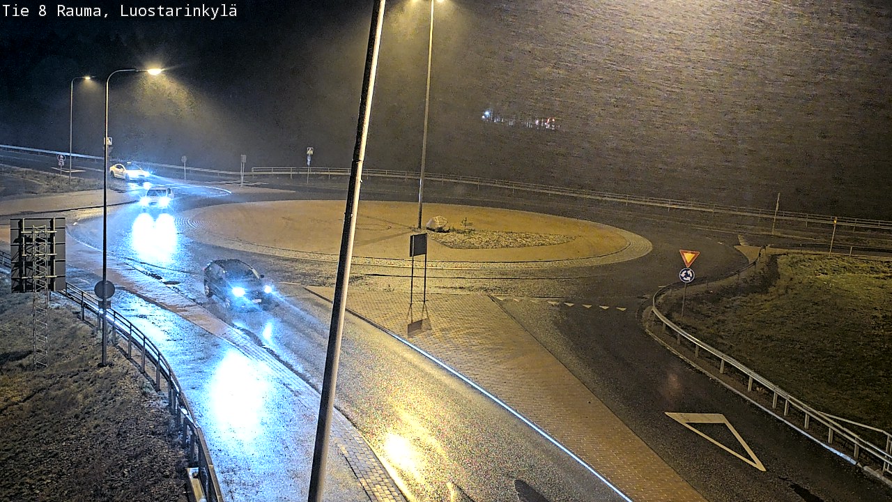 Weather Camera Image Road 8 Rauma, Luostarinkylä, Rauma, Satakunta