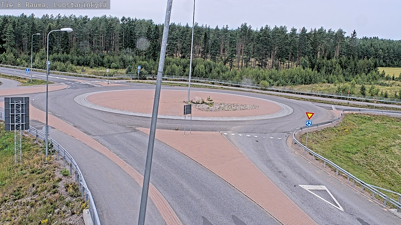Weather Camera Image Road 8 Rauma, Luostarinkylä, Rauma, Satakunta