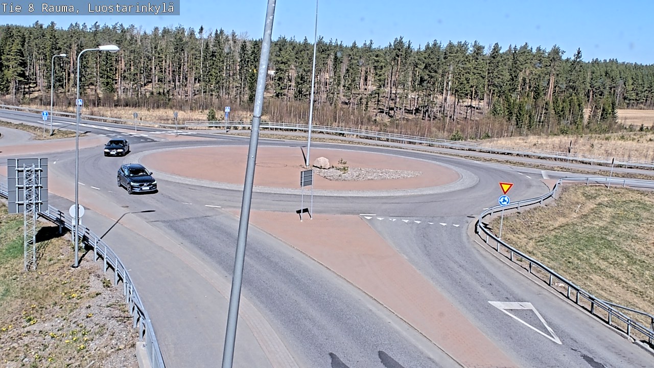 Kelikamerat Kuva Tie 8 Rauma, Luostarinkylä, Rauma, Satakunta