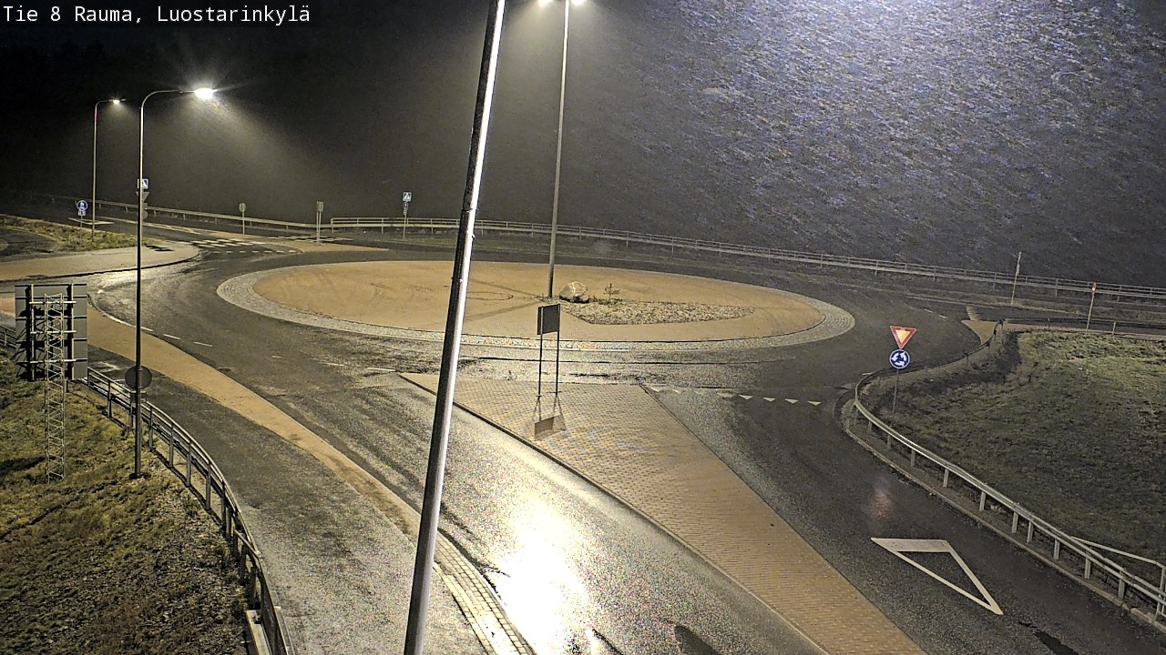 Weather Camera Image Road 8 Rauma, Luostarinkylä, Rauma, Satakunta