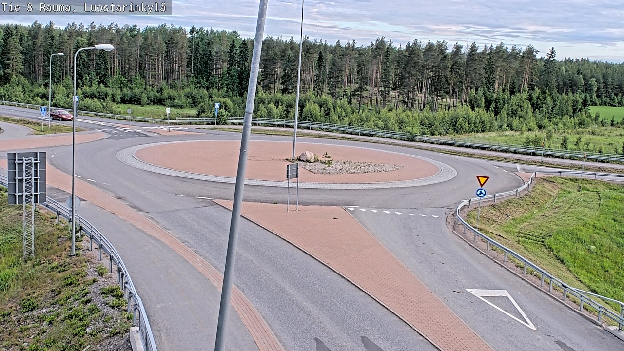 Kelikamerat Kuva Tie 8 Rauma, Luostarinkylä, Rauma, Satakunta