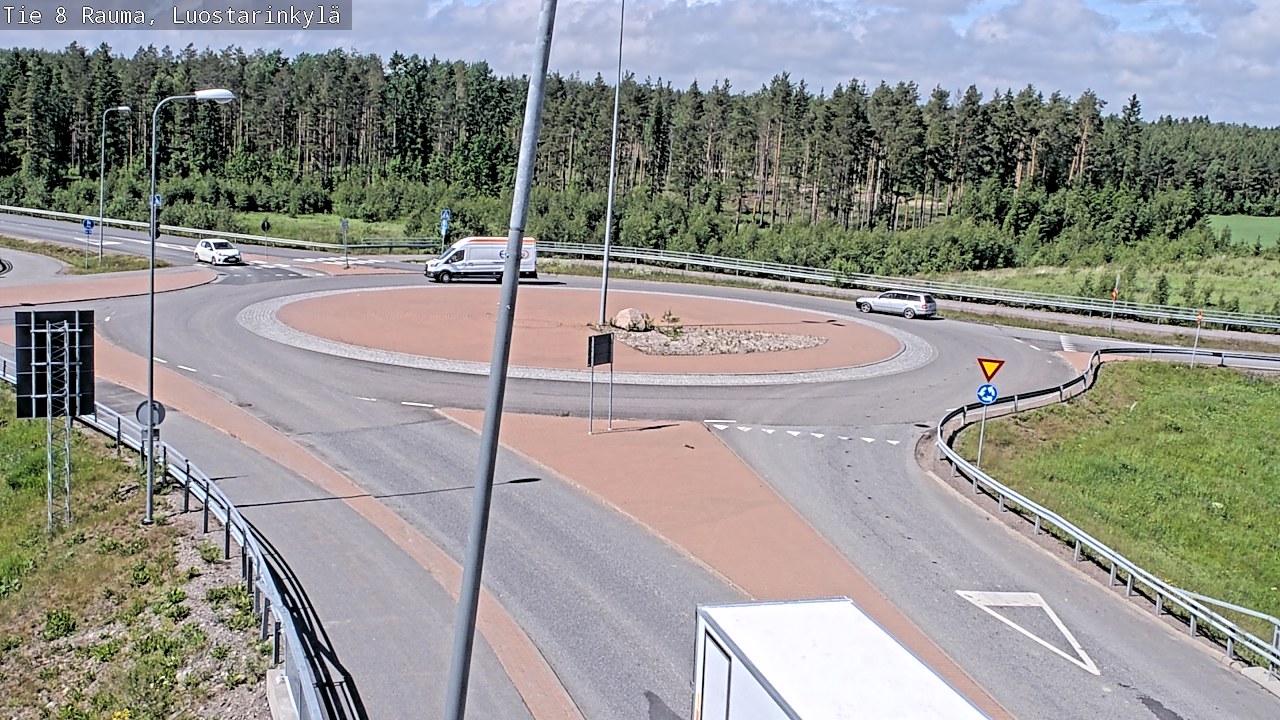 Kelikamerat Kuva Tie 8 Rauma, Luostarinkylä, Rauma, Satakunta
