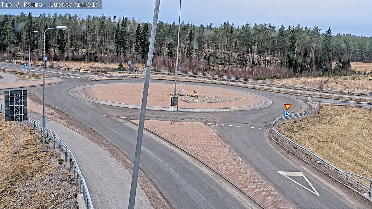 Kelikamerat Kuva Tie 8 Rauma, Luostarinkylä, Rauma, Satakunta