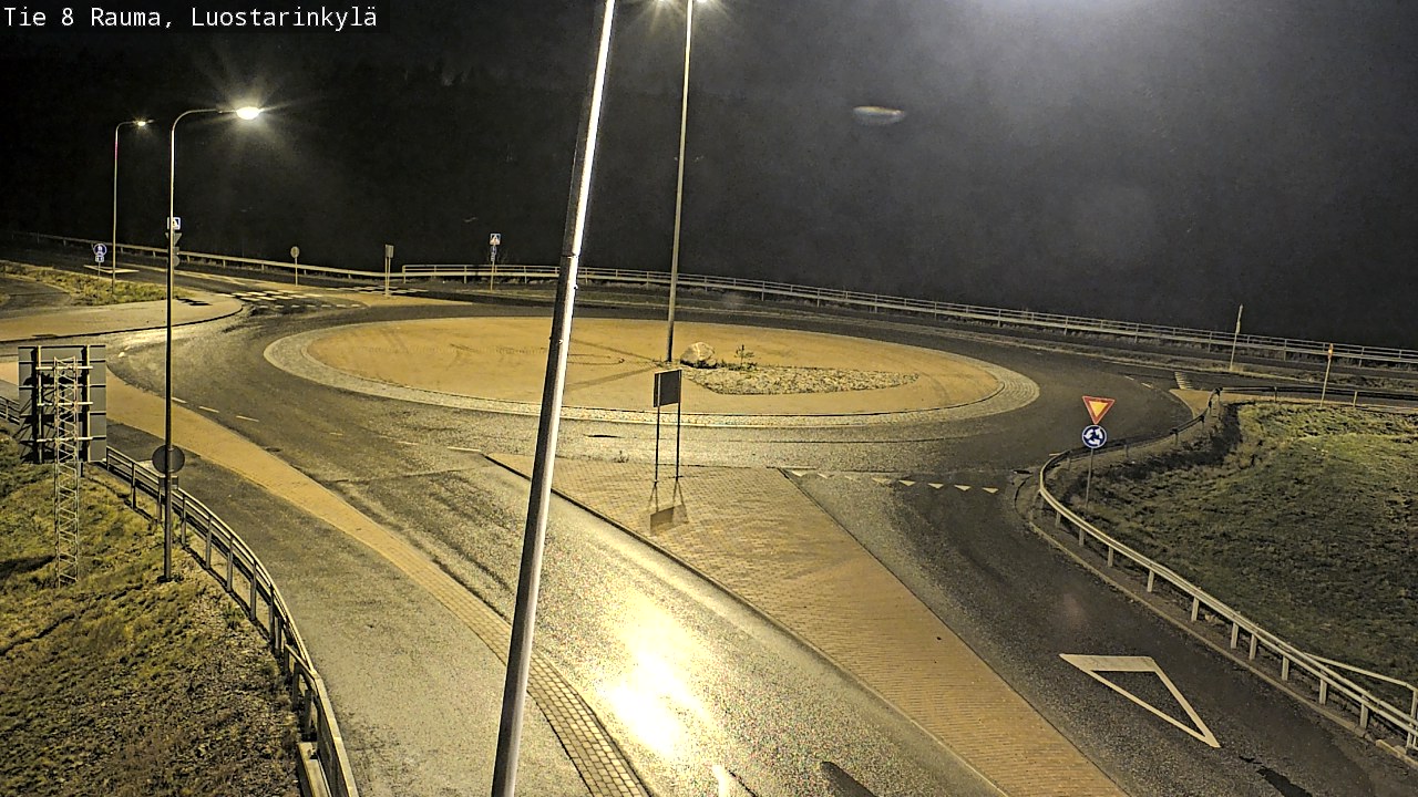 Weather Camera Image Road 8 Rauma, Luostarinkylä, Rauma, Satakunta