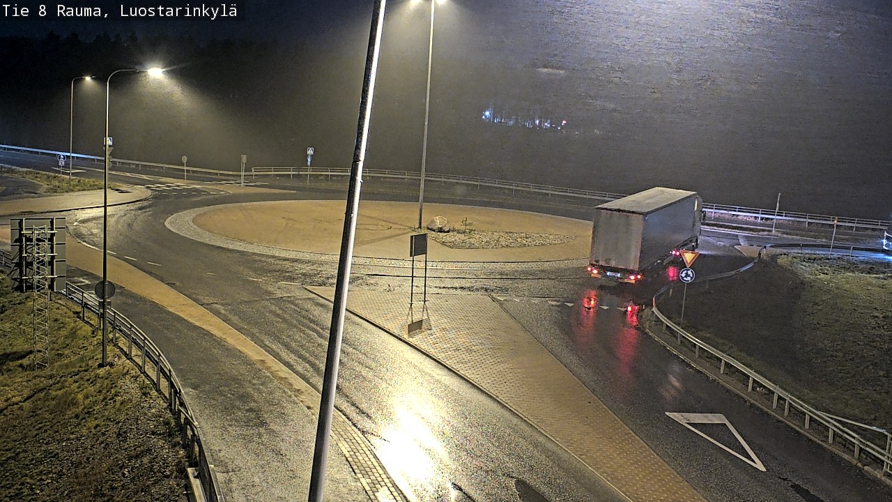 Weather Camera Image Road 8 Rauma, Luostarinkylä, Rauma, Satakunta