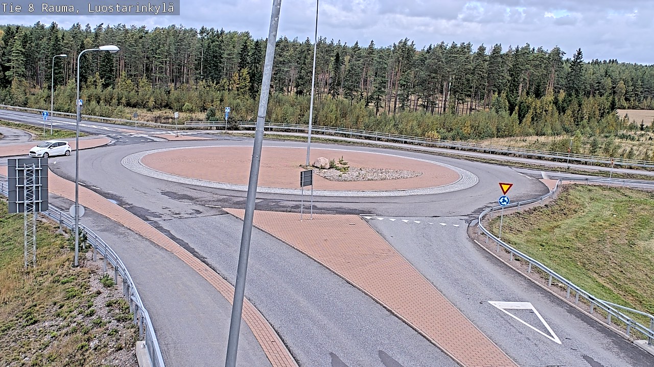 Kelikamerat Kuva Tie 8 Rauma, Luostarinkylä, Rauma, Satakunta