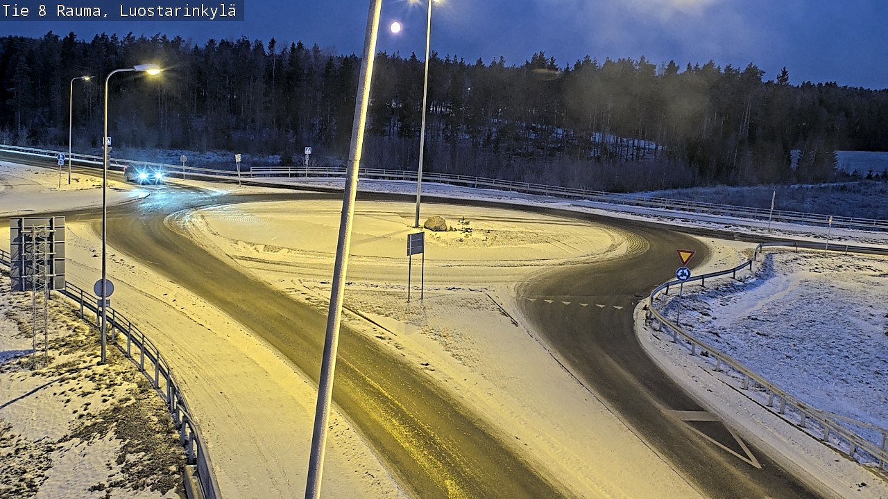 Kelikamerat Kuva Tie 8 Rauma, Luostarinkylä, Rauma, Satakunta