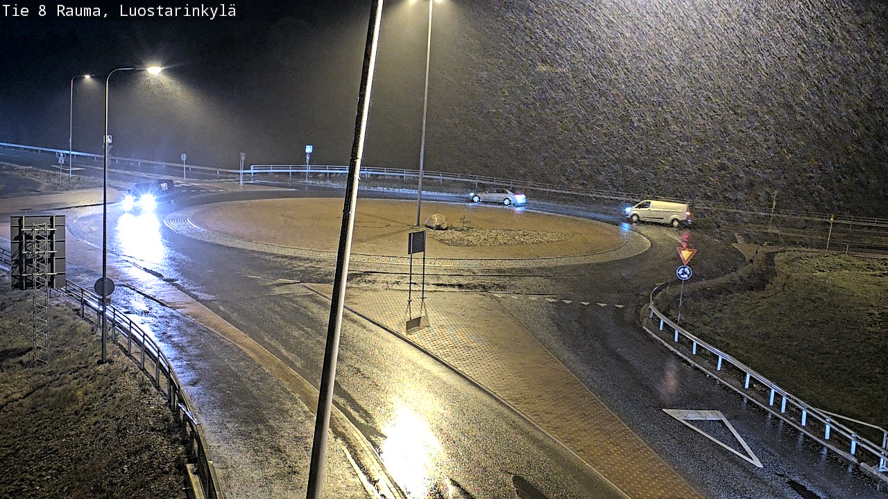 Weather Camera Image Road 8 Rauma, Luostarinkylä, Rauma, Satakunta