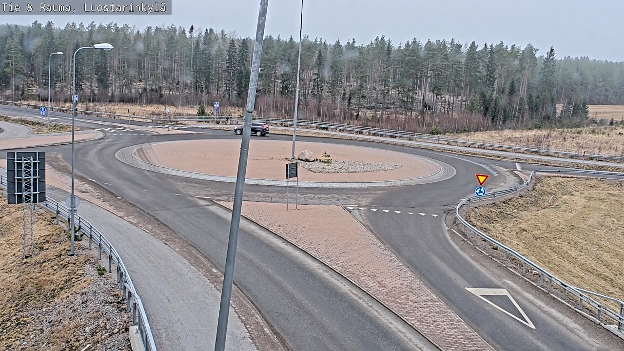 Weather Camera Image Road 8 Rauma, Luostarinkylä, Rauma, Satakunta
