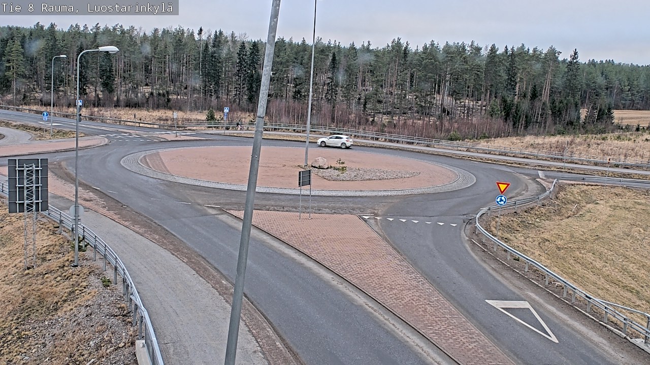 Kelikamerat Kuva Tie 8 Rauma, Luostarinkylä, Rauma, Satakunta