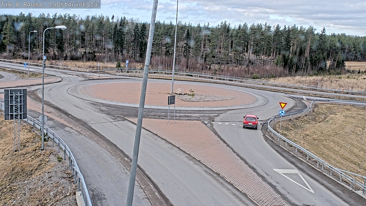 Kelikamerat Kuva Tie 8 Rauma, Luostarinkylä, Rauma, Satakunta