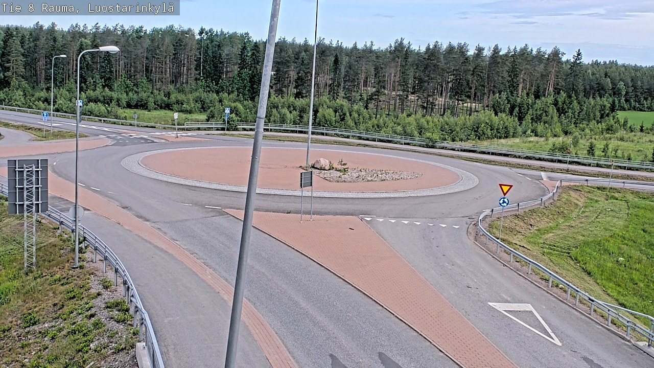 Kelikamerat Kuva Tie 8 Rauma, Luostarinkylä, Rauma, Satakunta