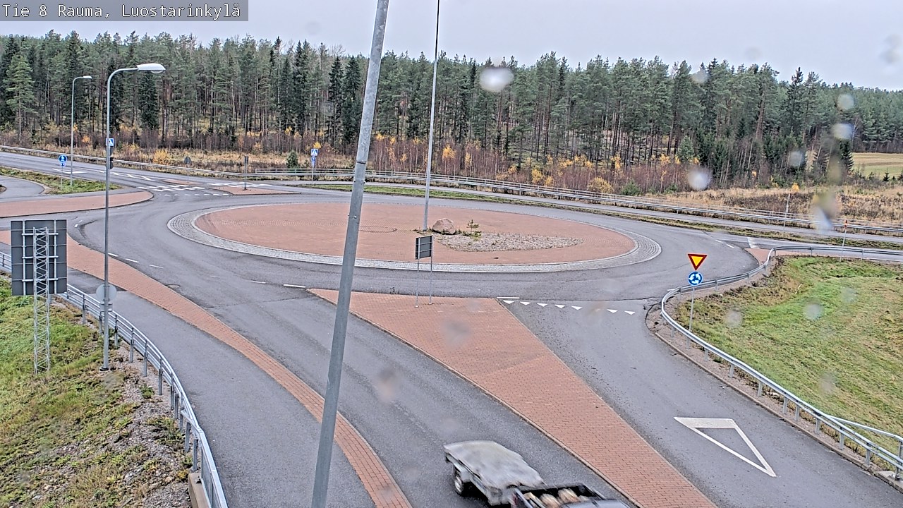 Kelikamerat Kuva Tie 8 Rauma, Luostarinkylä, Rauma, Satakunta