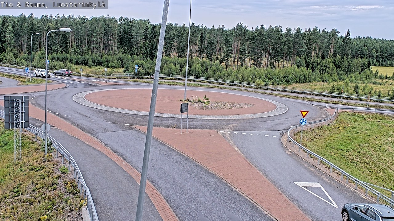 Weather Camera Image Road 8 Rauma, Luostarinkylä, Rauma, Satakunta