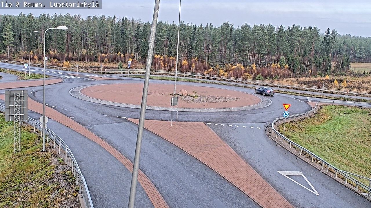 Kelikamerat Kuva Tie 8 Rauma, Luostarinkylä, Rauma, Satakunta