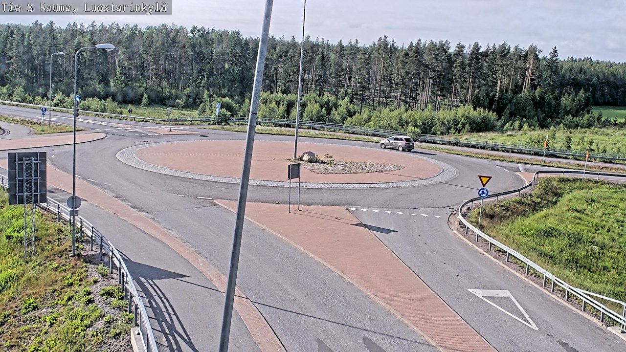 Kelikamerat Kuva Tie 8 Rauma, Luostarinkylä, Rauma, Satakunta