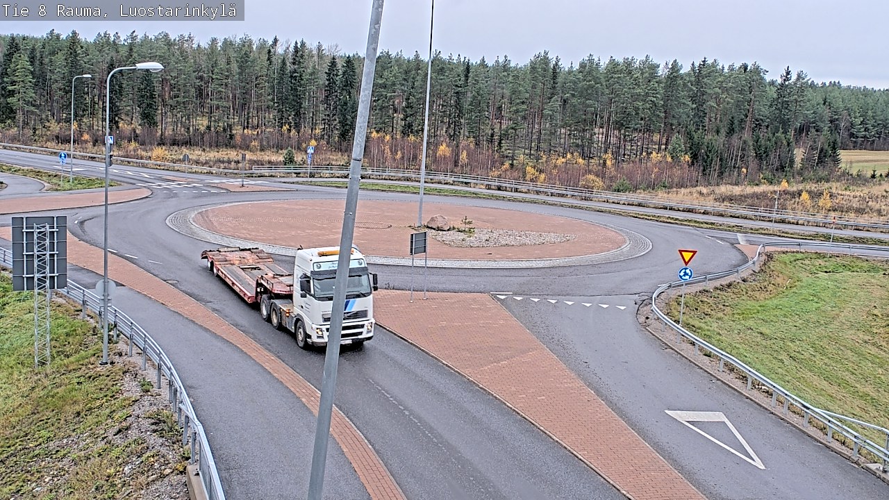 Kelikamerat Kuva Tie 8 Rauma, Luostarinkylä, Rauma, Satakunta