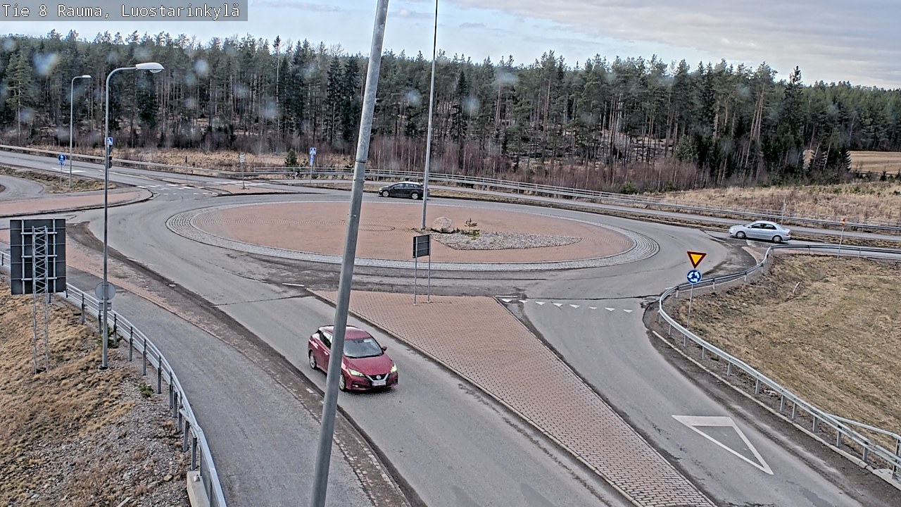 Kelikamerat Kuva Tie 8 Rauma, Luostarinkylä, Rauma, Satakunta