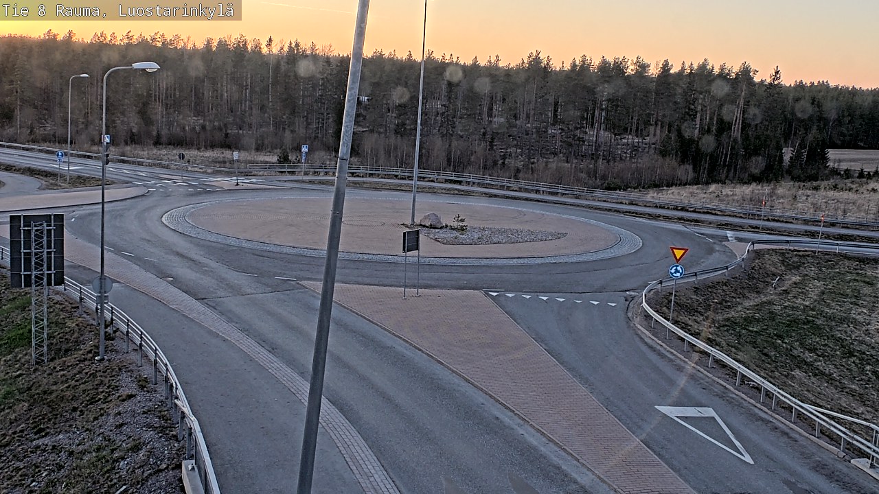 Kelikamerat Kuva Tie 8 Rauma, Luostarinkylä, Rauma, Satakunta