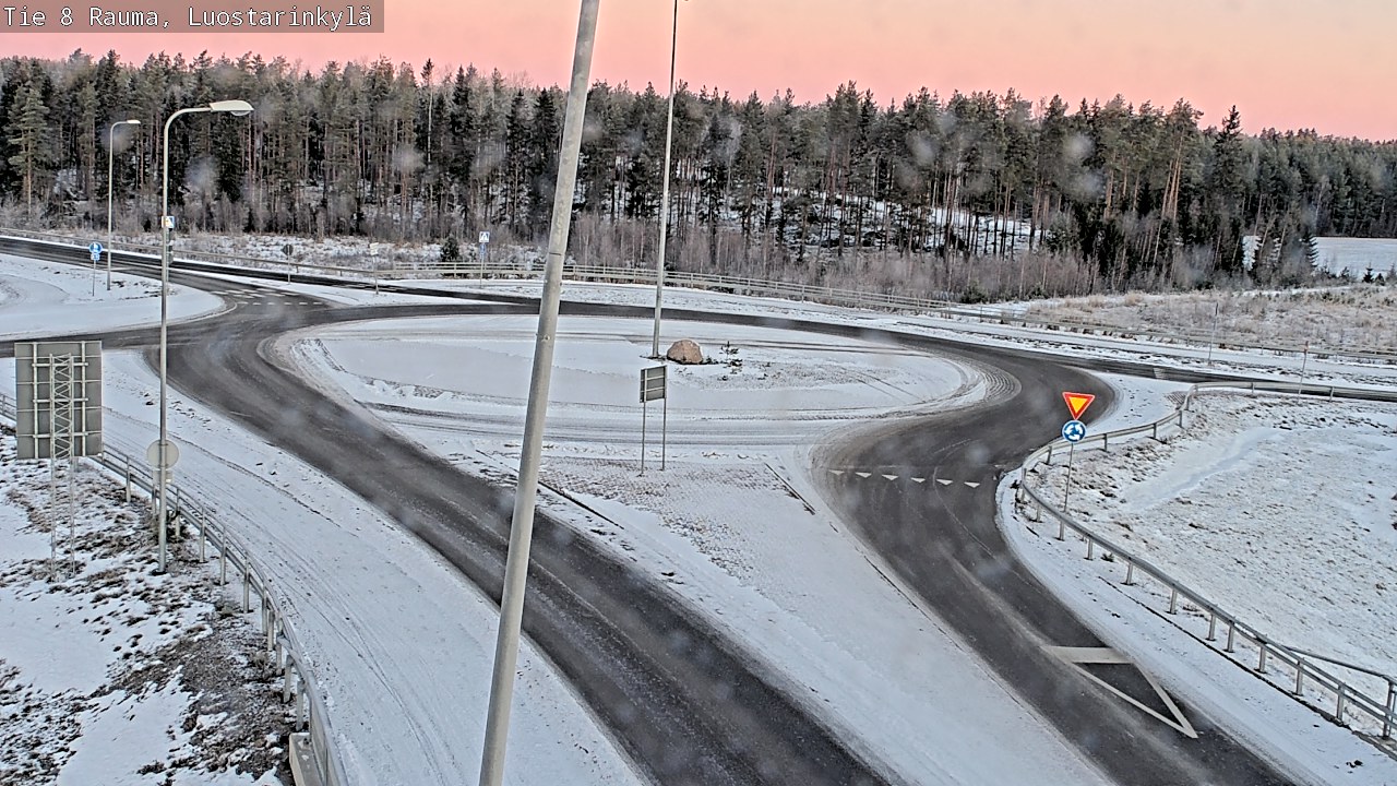Kelikamerat Kuva Tie 8 Rauma, Luostarinkylä, Rauma, Satakunta