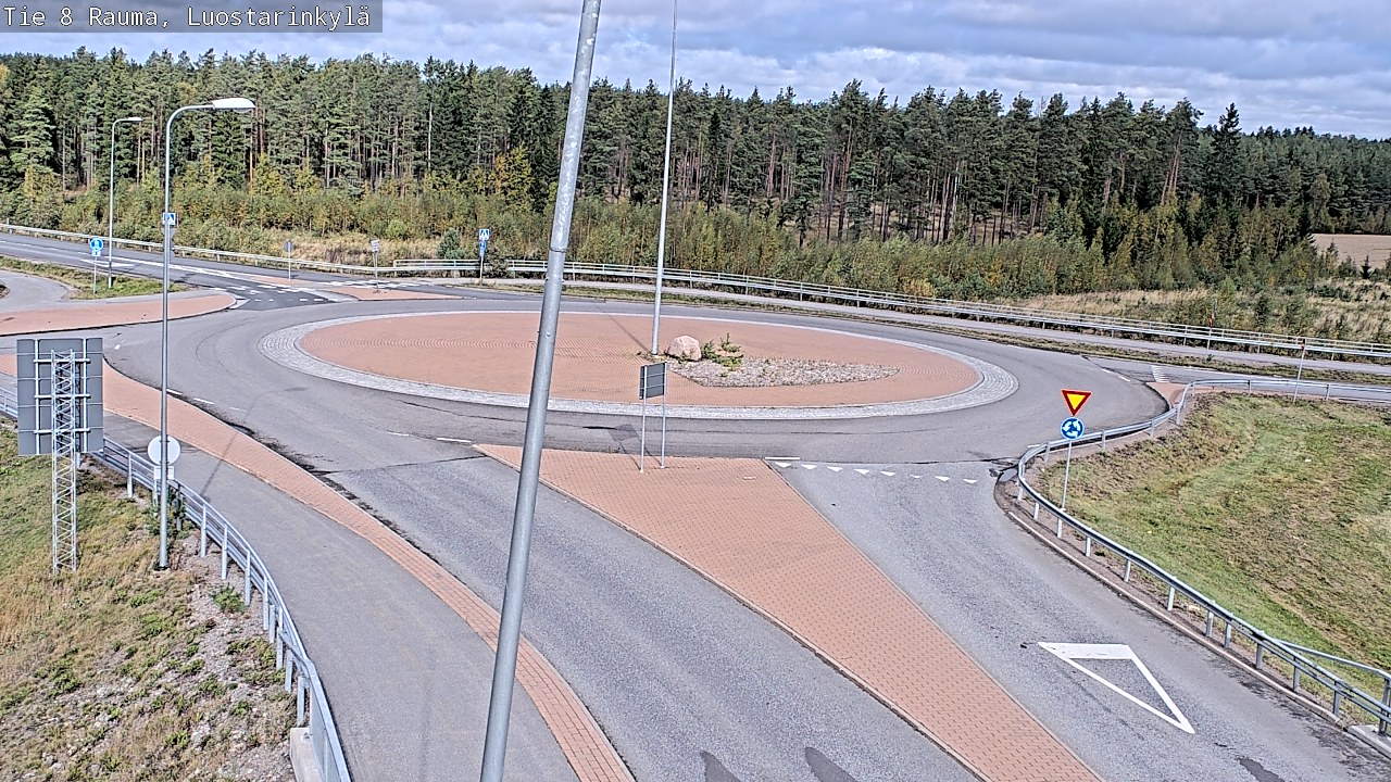 Kelikamerat Kuva Tie 8 Rauma, Luostarinkylä, Rauma, Satakunta
