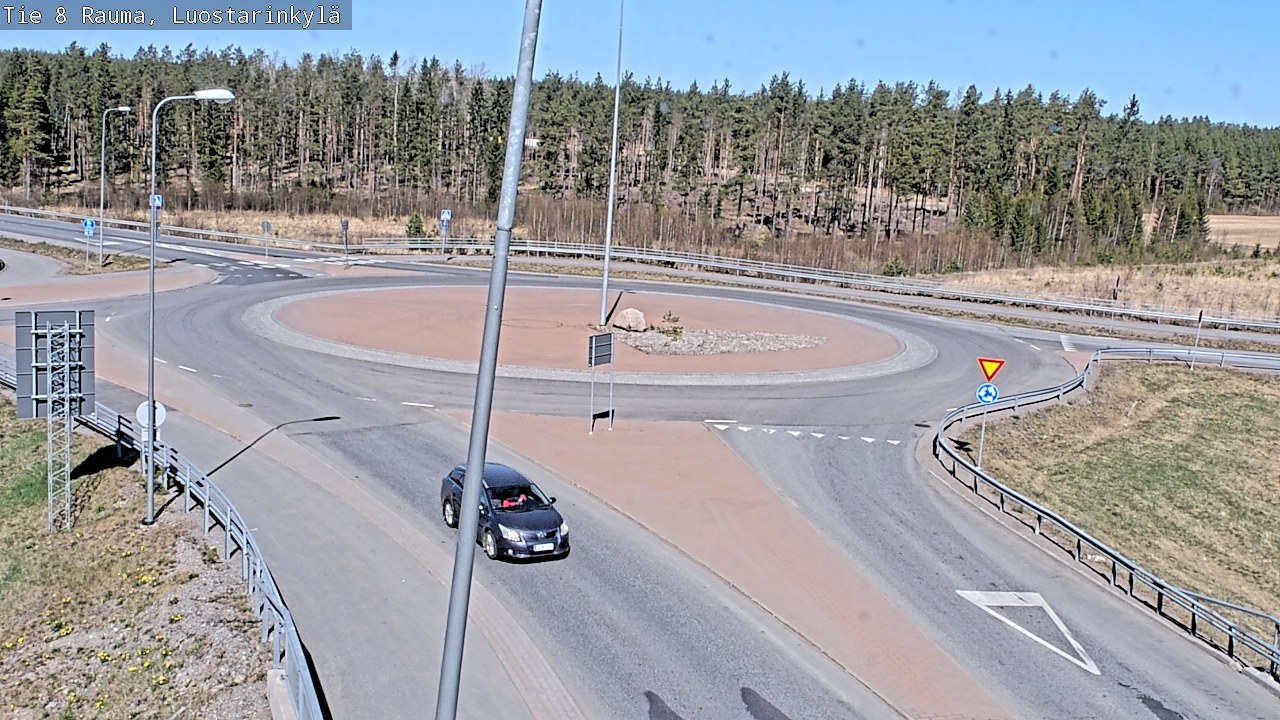 Kelikamerat Kuva Tie 8 Rauma, Luostarinkylä, Rauma, Satakunta