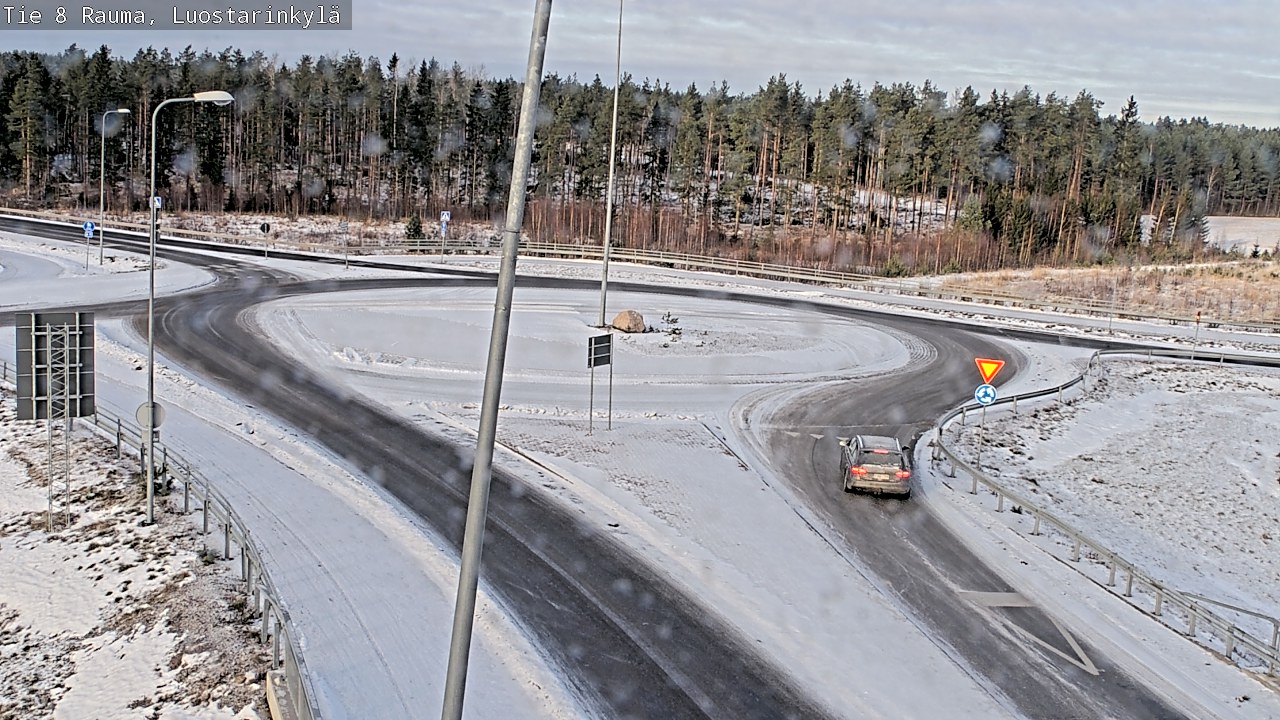 Kelikamerat Kuva Tie 8 Rauma, Luostarinkylä, Rauma, Satakunta