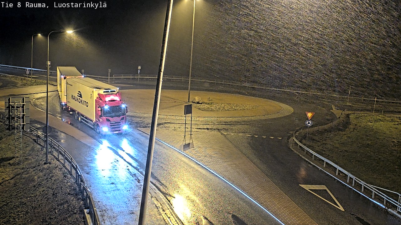 Weather Camera Image Road 8 Rauma, Luostarinkylä, Rauma, Satakunta