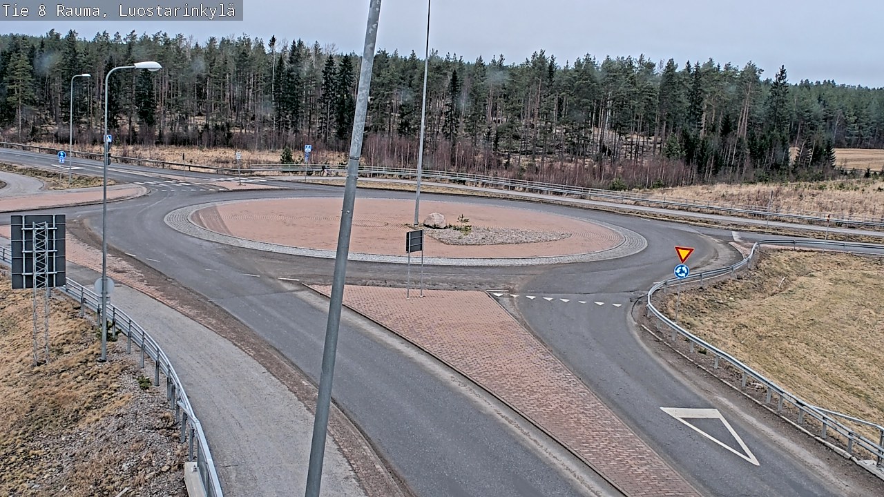 Kelikamerat Kuva Tie 8 Rauma, Luostarinkylä, Rauma, Satakunta