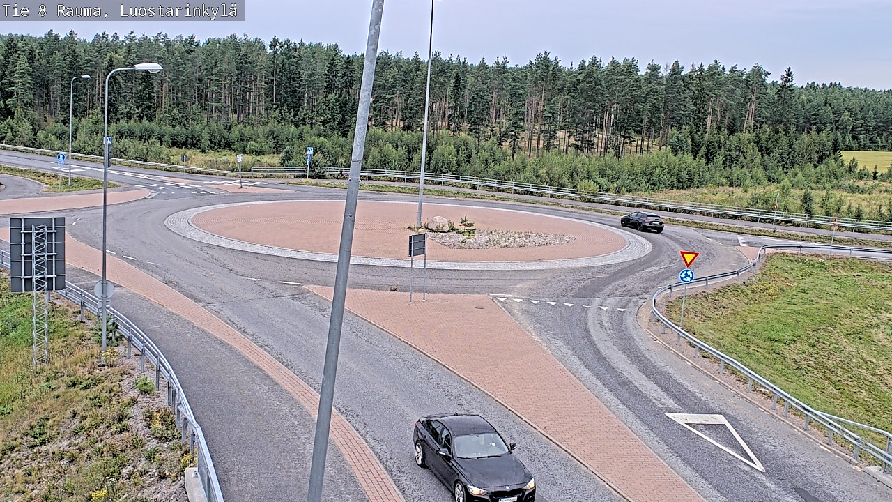 Weather Camera Image Road 8 Rauma, Luostarinkylä, Rauma, Satakunta