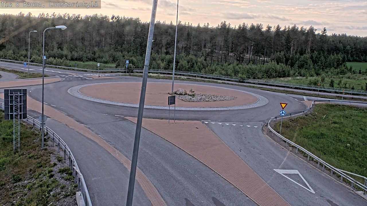 Kelikamerat Kuva Tie 8 Rauma, Luostarinkylä, Rauma, Satakunta
