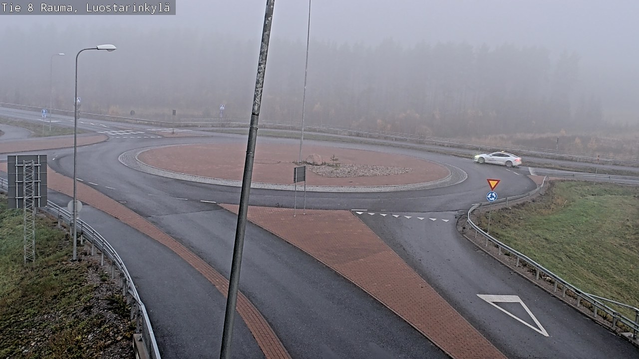 Kelikamerat Kuva Tie 8 Rauma, Luostarinkylä, Rauma, Satakunta