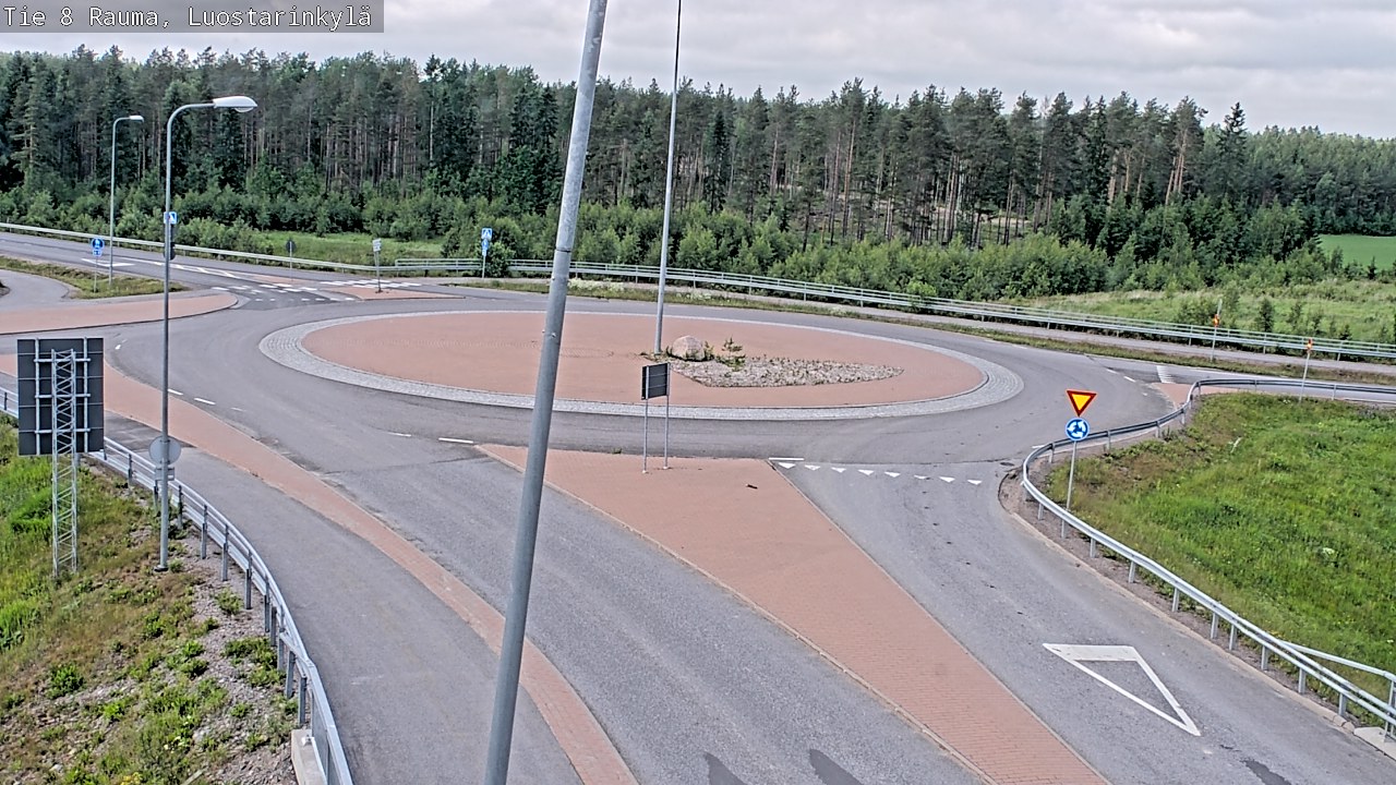 Kelikamerat Kuva Tie 8 Rauma, Luostarinkylä, Rauma, Satakunta