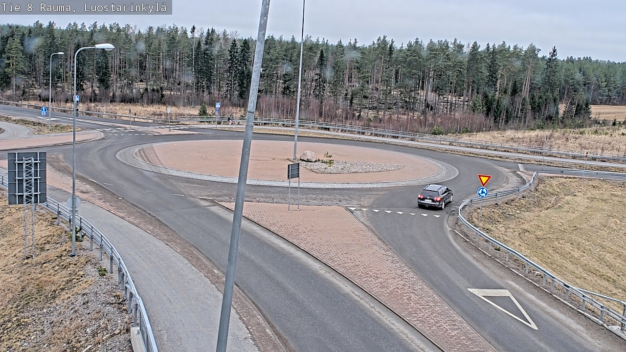 Kelikamerat Kuva Tie 8 Rauma, Luostarinkylä, Rauma, Satakunta