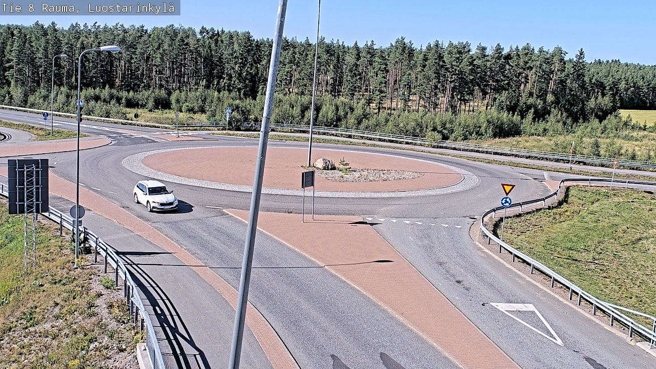 Kelikamerat Kuva Tie 8 Rauma, Luostarinkylä, Rauma, Satakunta