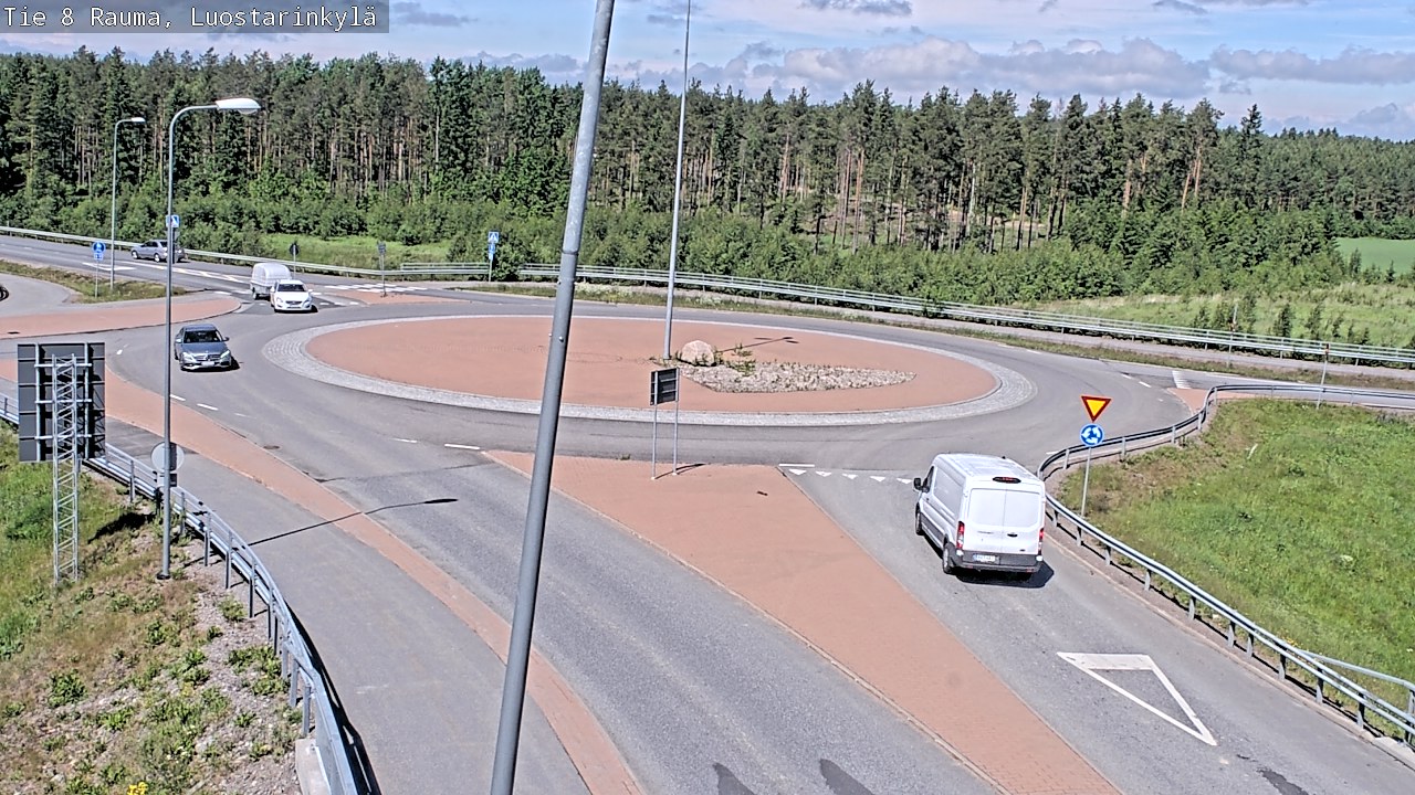 Kelikamerat Kuva Tie 8 Rauma, Luostarinkylä, Rauma, Satakunta