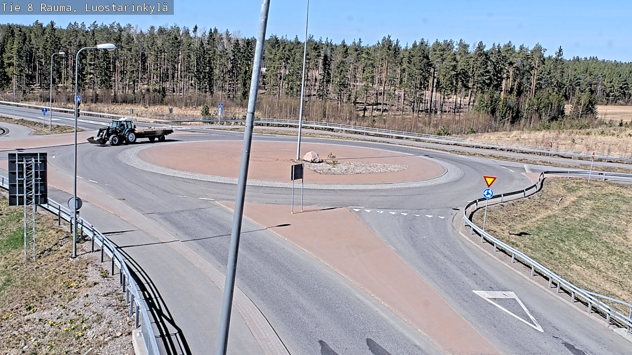 Kelikamerat Kuva Tie 8 Rauma, Luostarinkylä, Rauma, Satakunta