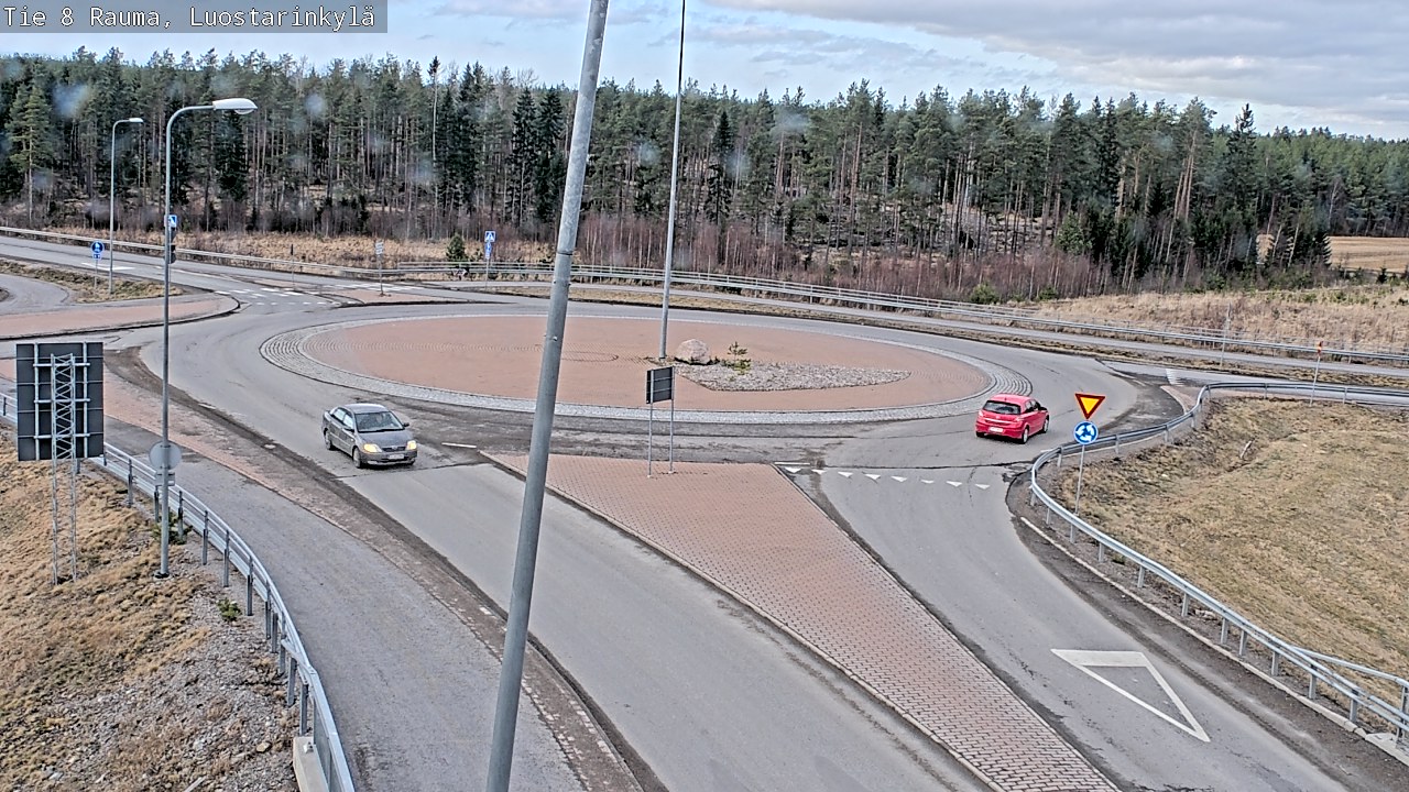 Kelikamerat Kuva Tie 8 Rauma, Luostarinkylä, Rauma, Satakunta