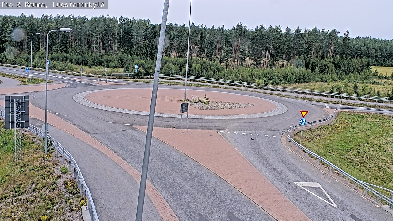 Weather Camera Image Road 8 Rauma, Luostarinkylä, Rauma, Satakunta