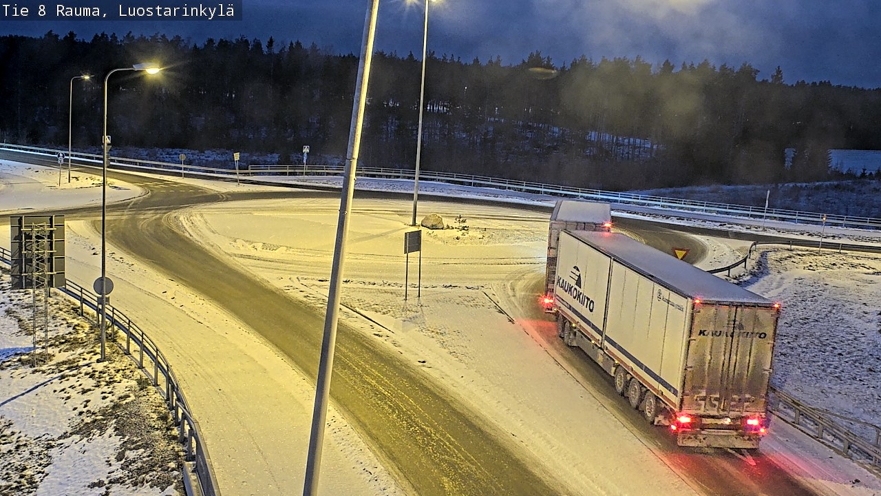 Kelikamerat Kuva Tie 8 Rauma, Luostarinkylä, Rauma, Satakunta