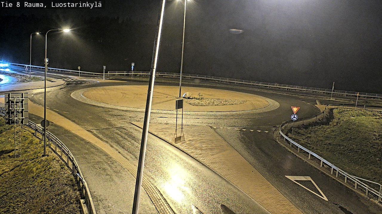 Weather Camera Image Road 8 Rauma, Luostarinkylä, Rauma, Satakunta
