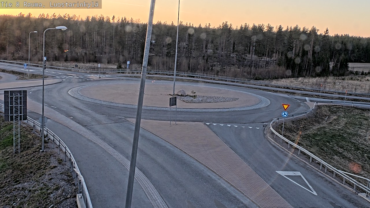 Kelikamerat Kuva Tie 8 Rauma, Luostarinkylä, Rauma, Satakunta