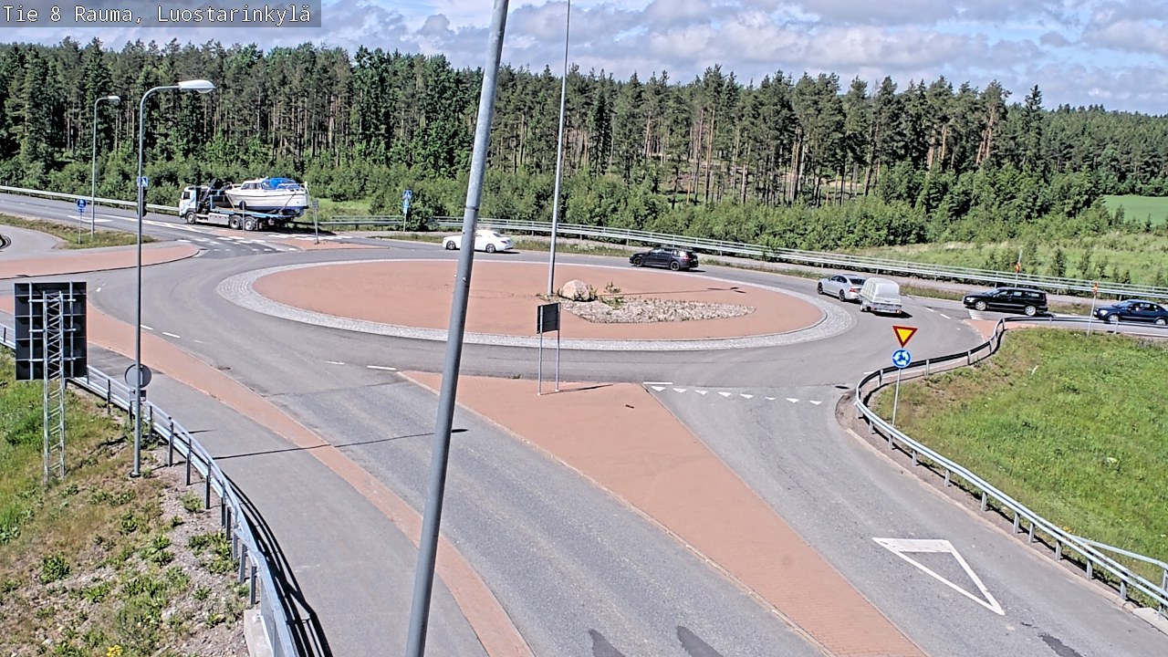 Kelikamerat Kuva Tie 8 Rauma, Luostarinkylä, Rauma, Satakunta
