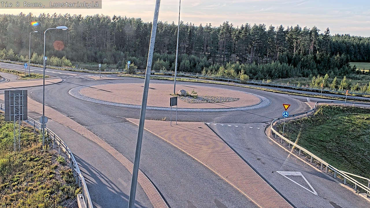 Kelikamerat Kuva Tie 8 Rauma, Luostarinkylä, Rauma, Satakunta