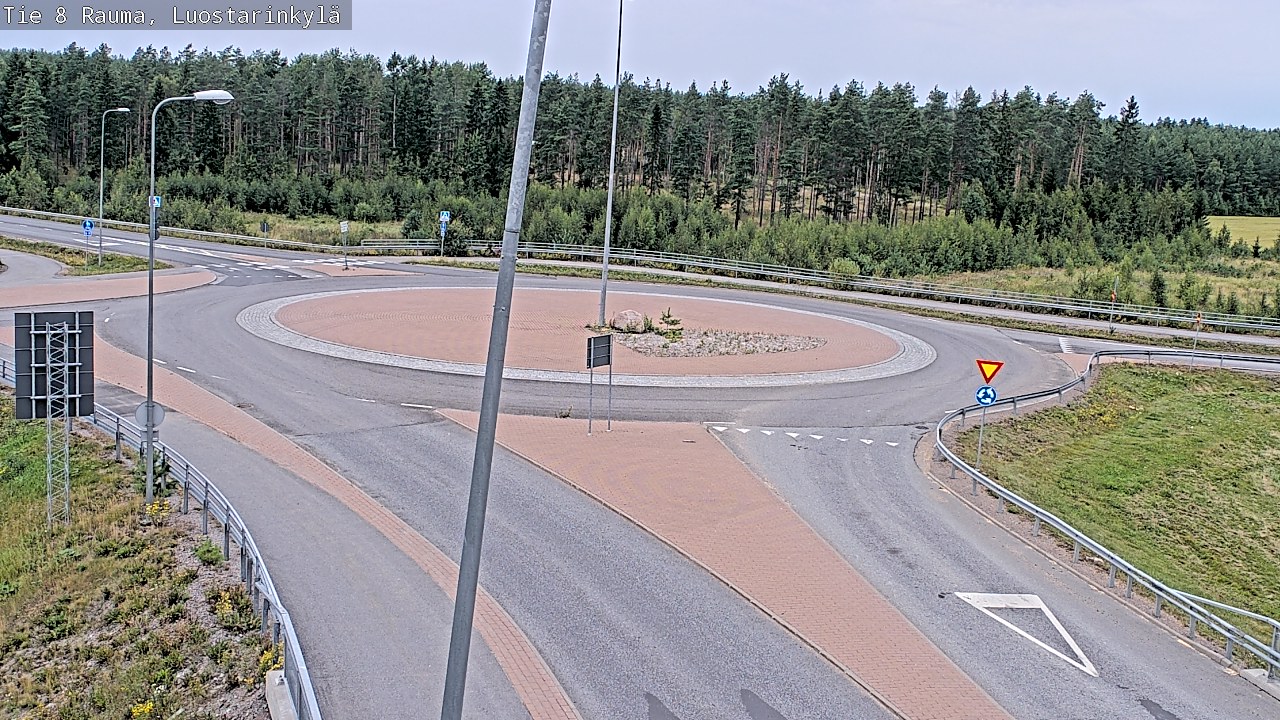 Weather Camera Image Road 8 Rauma, Luostarinkylä, Rauma, Satakunta