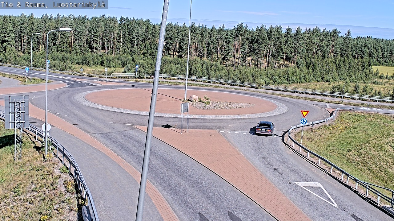 Kelikamerat Kuva Tie 8 Rauma, Luostarinkylä, Rauma, Satakunta