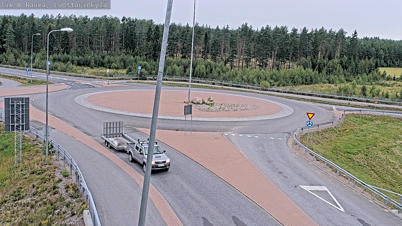 Weather Camera Image Road 8 Rauma, Luostarinkylä, Rauma, Satakunta