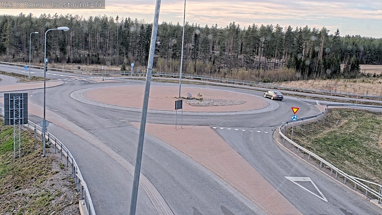 Weather Camera Image Road 8 Rauma, Luostarinkylä, Rauma, Satakunta