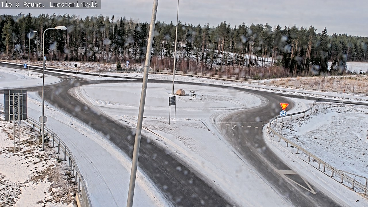 Kelikamerat Kuva Tie 8 Rauma, Luostarinkylä, Rauma, Satakunta